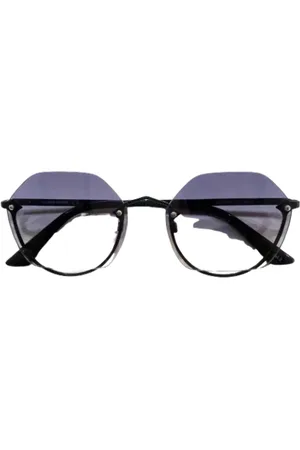 Alexander McQueen Pre-owned, Kobieta, Czarny, ONE SIZE, Pre-owned Metal sunglasses