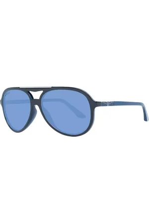 Longines Akcesoria, Mężczyzna, Czarny, ONE SIZE, Czarne Okulary Aviator dla Mężczyzn