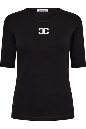 Co`Couture Koszulki, Kobieta, Czarny, XS, Grannycc Logo Tee Top