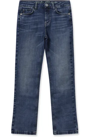 Mos Mosh Jeansy, Kobieta, Niebieski, W29, Bawełna, Flare Bottom Dark Jeansy