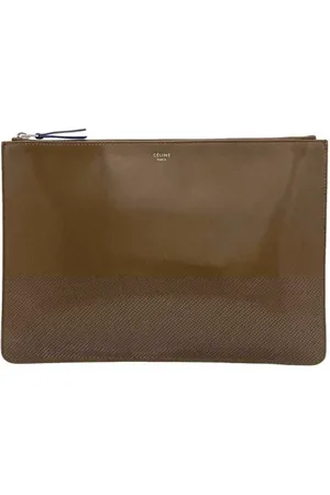 Céline Pre-owned, Kobieta, brązowy, ONE SIZE, Skóra, Pre-owned Fabric clutches