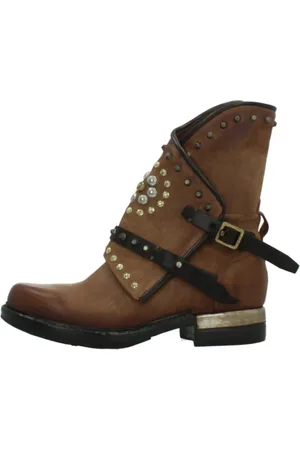 Airstep / A.S.98 Buty, Kobieta, brązowy, 40 EU, Stylowe Buty na Sznurowadła z Klamrą