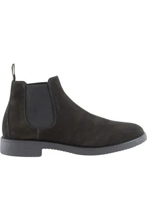 COR SINE LABE DOLI Buty, Mężczyzna, Czarny, 40 EU, Zamsz, Zamszowe Chelsea Ankle Botki