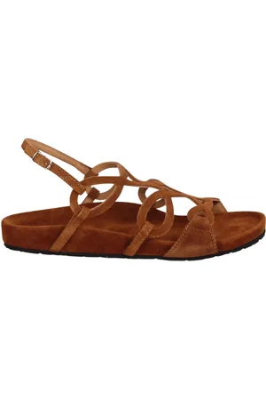 ANNA F. Buty, Kobieta, brązowy, 38 EU, Ornate Band Flat Sandal