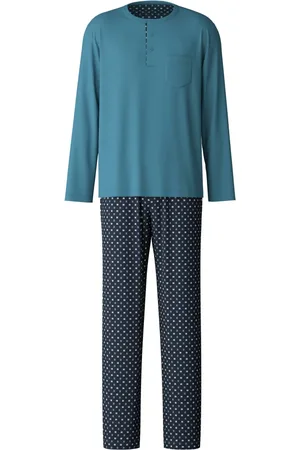 Calida Bielizna nocna, Mężczyzna, Wielobarwność, L, Storm Blue Relax Choice 3