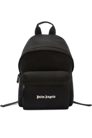 Palm Angels Torebki, Mężczyzna, Czarny, ONE SIZE, Klasyczny plecak z logo