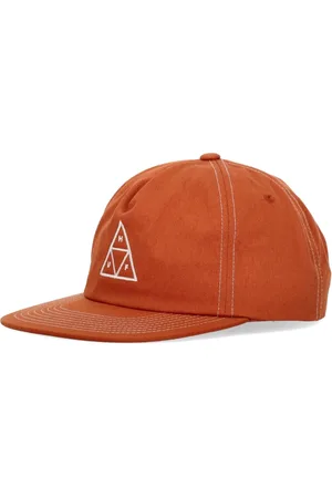 Huf Akcesoria, Mężczyzna, brązowy, ONE SIZE, Bawełna, Czapka z płaskim daszkiem Triple Triangle Snapback