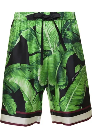 Dolce & Gabbana Szorty, Mężczyzna, Zielony, L, Casual Shorts
