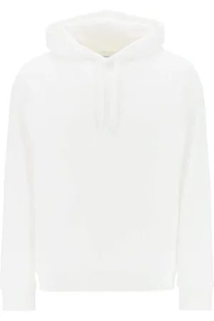 Burberry Bluzy, Mężczyzna, Biały, S, Bawełna, Bluza z kapturem
