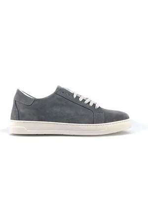 Duca Di Morrone Buty, Mężczyzna, Szary, 44 EU, Zamsz, Szare Sneakersy Wiosna/Lato Kolekcja