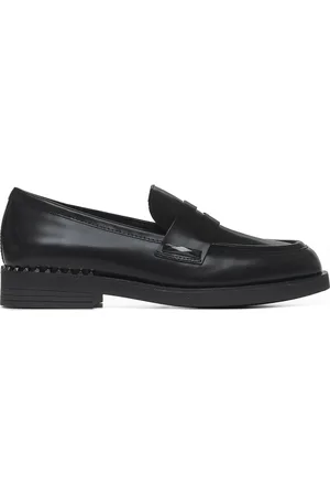 Ash Buty, Kobieta, Czarny, 40 EU, Czarne płaskie buty