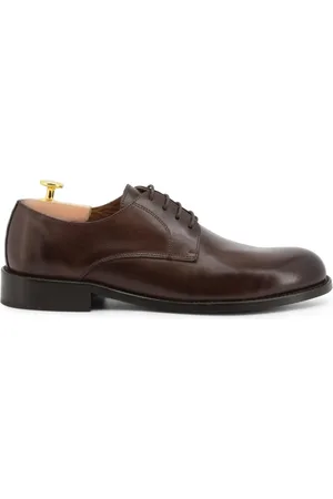 Duca Di Morrone Buty, Mężczyzna, brązowy, 43 EU, Stylowe Męskie Buty Z Sznurowadłami