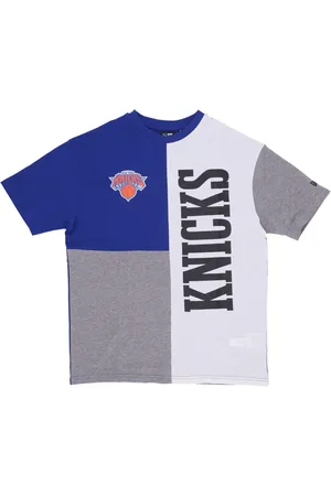 New Era Koszulki, Mężczyzna, Wielobarwność, M, NBA Cut and Sew Tee Knicks