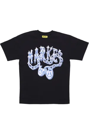 MARKET Koszulki, Mężczyzna, Czarny, M, Chain Tee X Smiley