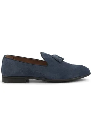 Duca Di Morrone Buty, Mężczyzna, Niebieski, 44 EU, Zamsz, Buty