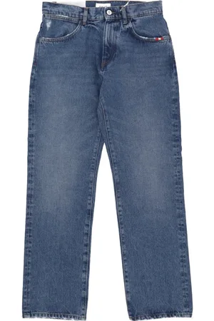AMISH Jeansy, Mężczyzna, Niebieski, W33, Bawełna, Brudny Używany Jeansy