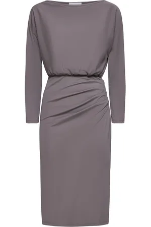 Kaos Sukienki, Kobieta, Szary, M, Elegant Dove Grey Dress Collection