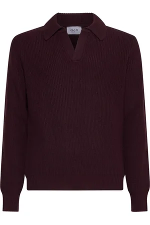 D4.0 Swetry, Mężczyzna, Czerwony, S, Bordeaux Sweaters
