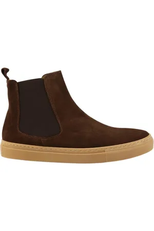 Duca Di Morrone Buty, Mężczyzna, brązowy, 43 EU, Zamsz, Chelsea Botki