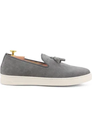 Duca Di Morrone Buty, Mężczyzna, Szary, 42 EU, Zamsz, Buty