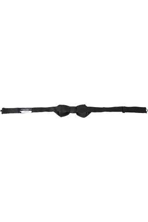 Dolce & Gabbana Akcesoria, Mężczyzna, Czarny, ONE SIZE, Krawat Jedwabny Regulowany Czarny
