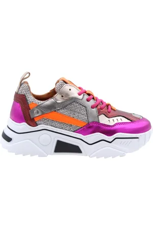 DWRS Buty, Kobieta, Wielobarwność, 36 EU, Skóra, Isis Sneaker
