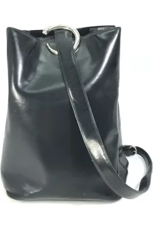 Cartier Pre-owned, Kobieta, Czarny, ONE SIZE, Skóra, Pre-owned skórzane torby na ramię