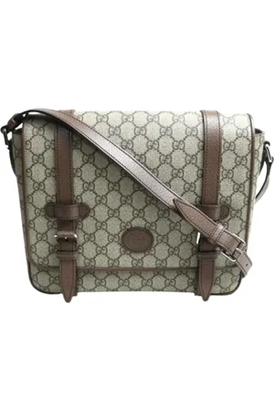 Gucci Pre-owned, Mężczyzna, brązowy, ONE SIZE, Pre-owned Canvas gucci-bags