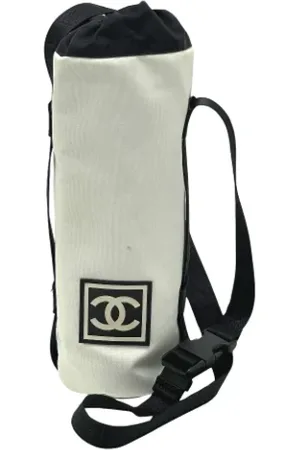 CHANEL Pre-owned, unisex, Biały, ONE SIZE, Pre-owned Canvas chanel-bags