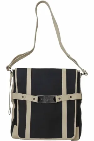 Bvlgari Pre-owned, Kobieta, Czarny, ONE SIZE, Pre-owned Canvas shoulder-bags