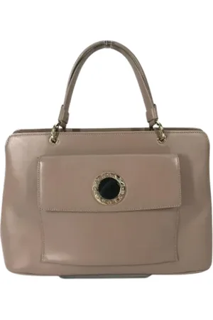 Bvlgari Pre-owned, Kobieta, Różowy, ONE SIZE, Skóra, Pre-owned skórzane torby na ramię