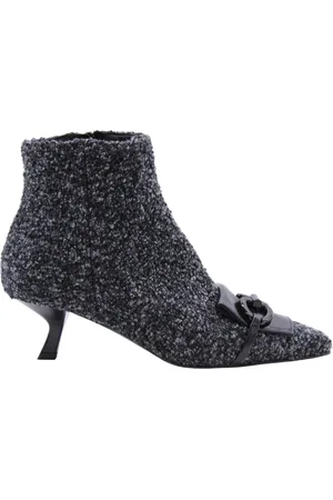 ENZO DI MARTINO Buty, Kobieta, Szary, 39 EU, Stylowe Lady Violet Botki