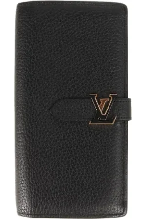 LOUIS VUITTON Pre-owned, Mężczyzna, Czarny, ONE SIZE, Skóra, Pre-owned skórzane portfele