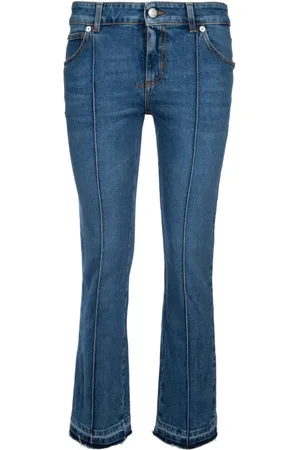 Alexander McQueen Jeansy, Kobieta, Niebieski, W27, Denim, Klasyczne Jeansyy z Denimu na Co Dzień