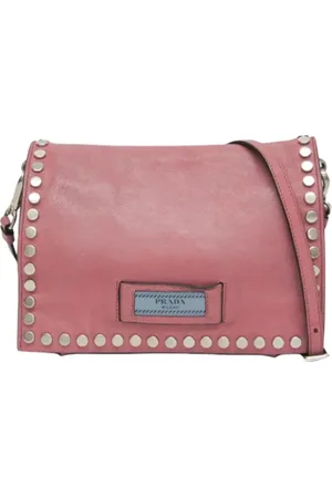 Prada Pre-owned, Kobieta, Różowy, ONE SIZE, Skóra, Pre-owned Leather prada-bags