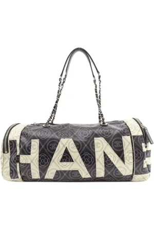 CHANEL Pre-owned, Kobieta, Czarny, ONE SIZE, Skóra, Pre-owned Leather travel-bags
