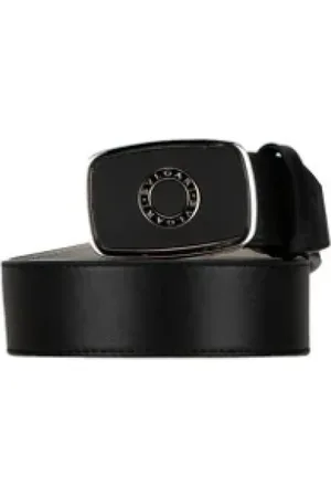 Bvlgari Pre-owned, Mężczyzna, Czarny, ONE SIZE, Skóra, Pre-owned Leather belts