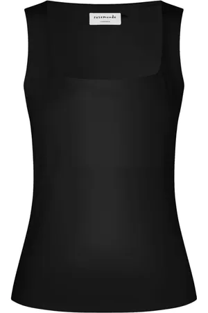 Rosemunde Koszulki, Kobieta, Czarny, L, Sleeveless Tops
