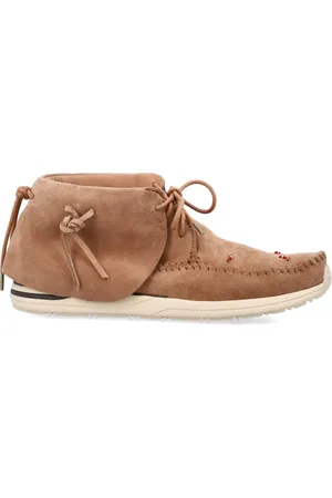 VISVIM Buty, Mężczyzna, brązowy, 42 EU, Zamsz, Sneakersy Camel Styl Lhamo-Folk