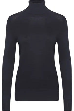 Saint Tropez Swetry, Kobieta, Niebieski, M, Night Sky Rollneck Pullover Sweater