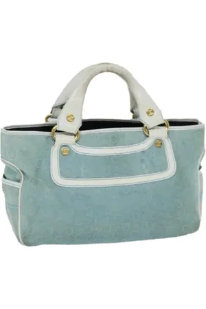 Céline Pre-owned, Kobieta, Niebieski, ONE SIZE, Zamsz, Pre-owned Suede handbags
