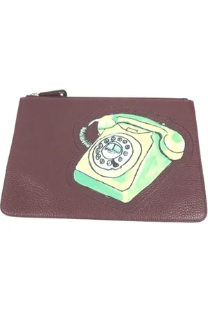 Fendi Pre-owned, Kobieta, brązowy, ONE SIZE, Skóra, Pre-owned Leather clutches