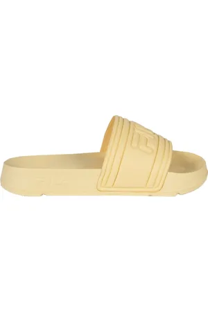 Fila Buty, Kobieta, Żółty, 39 EU, Klapki Wygodne Zaokrąglony Nosek