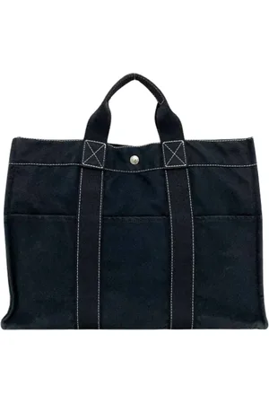 Hermès Pre-owned, Kobieta, Niebieski, ONE SIZE, Pre-owned Canvas handbags