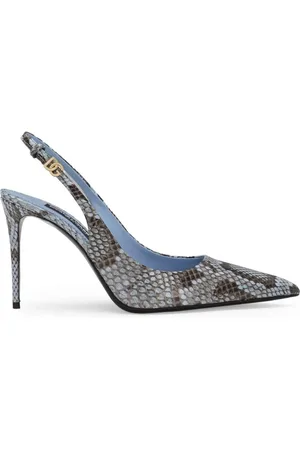 Dolce & Gabbana Buty, Kobieta, Wielobarwność, 35 EU, Python Celeste Barefoot Sandal