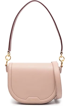 Bally Torebki, Kobieta, Różowy, ONE SIZE, Różowa Torba Skórzana na Ramię