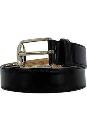 Gucci Pre-owned, Mężczyzna, Czarny, ONE SIZE, Skóra, Pre-owned Leather belts