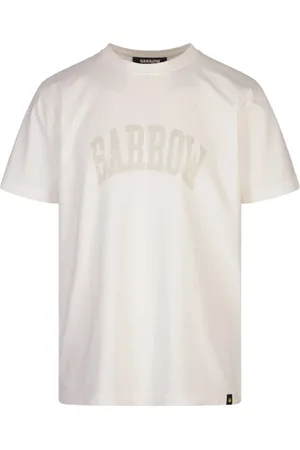 BARROW Koszulki, Mężczyzna, Biały, S, Smile Print T-shirt