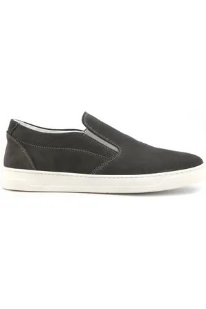 Duca Di Morrone Buty, Mężczyzna, Szary, 46 EU, Zamsz, Szare Mokasyny Wiosna/Lato Kolekcja
