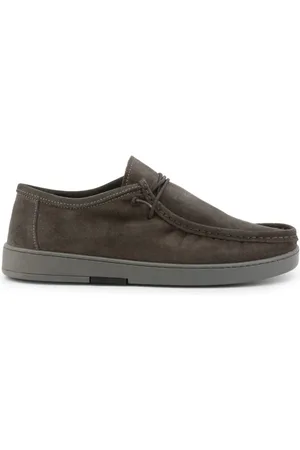 Duca Di Morrone Buty, Mężczyzna, Szary, 44 EU, Zamsz, Buty